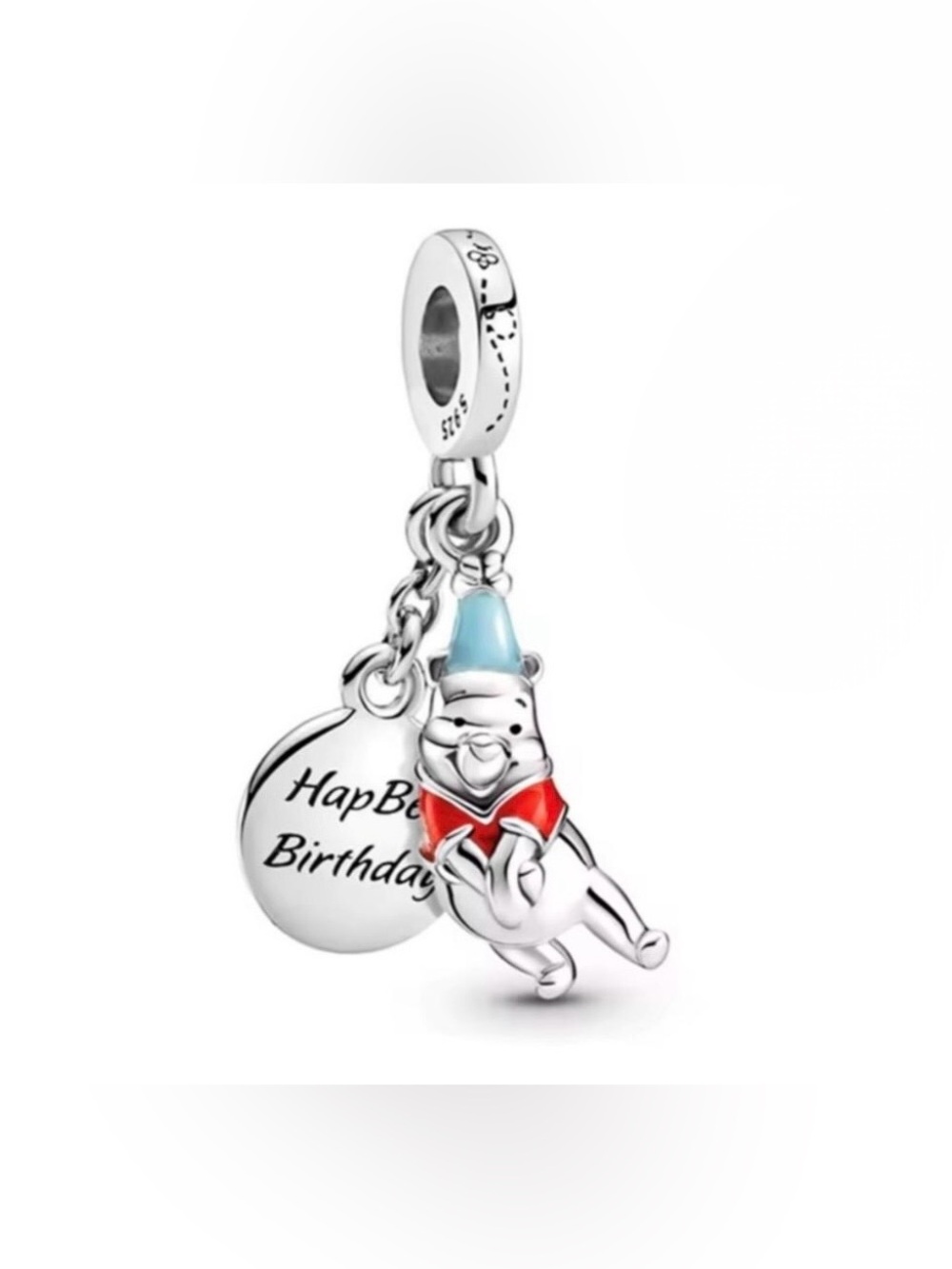 New Winnie the Pooh Hapbee Birthday Charm
